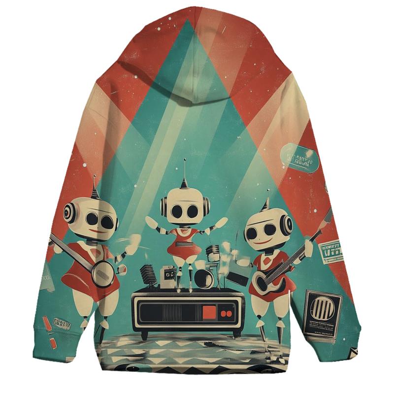 Toy Robot Rockabilly Riot hoodies fashion