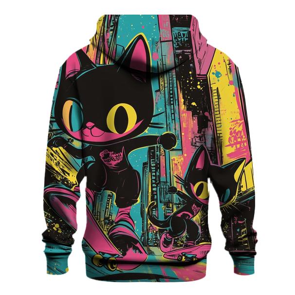 Bubblegum Skate City Sirens designer hoodies