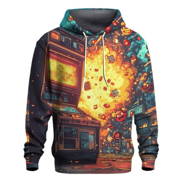 Pixel Pals Arcade Ambush lightweight hoodies