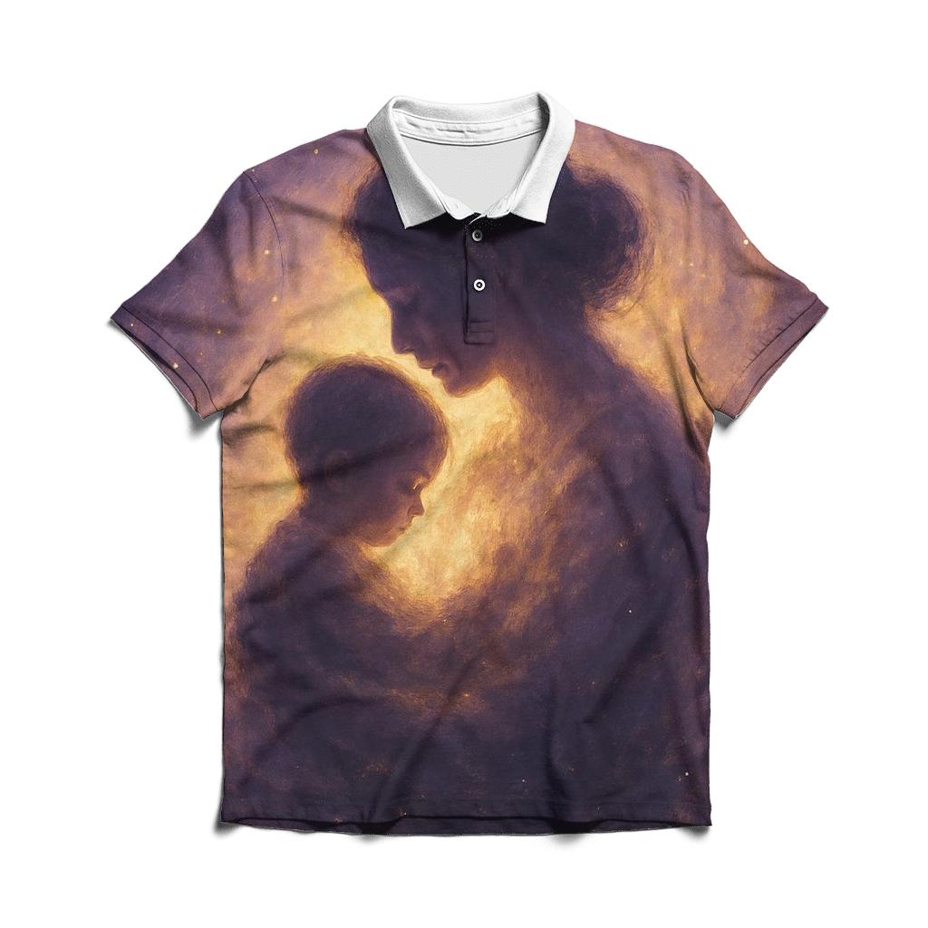 Nebula Of First Light stylish collar polo tees