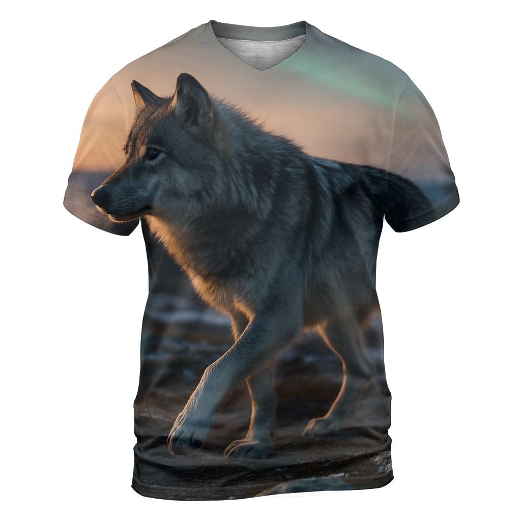 Northern Pack Sentinel vibrant all-over design tees