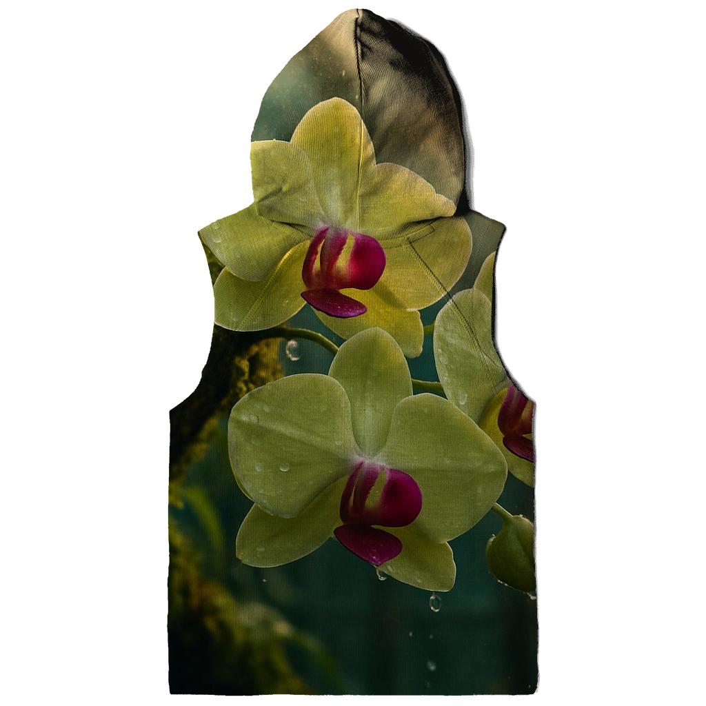 Dawn Orchid Conservatory Mist printed hoodies