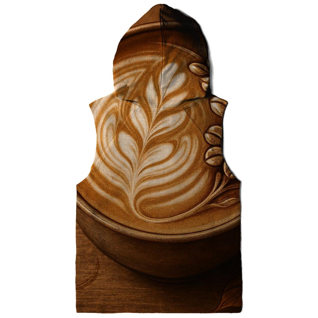 Latte Swirl Bloom designer hoodies