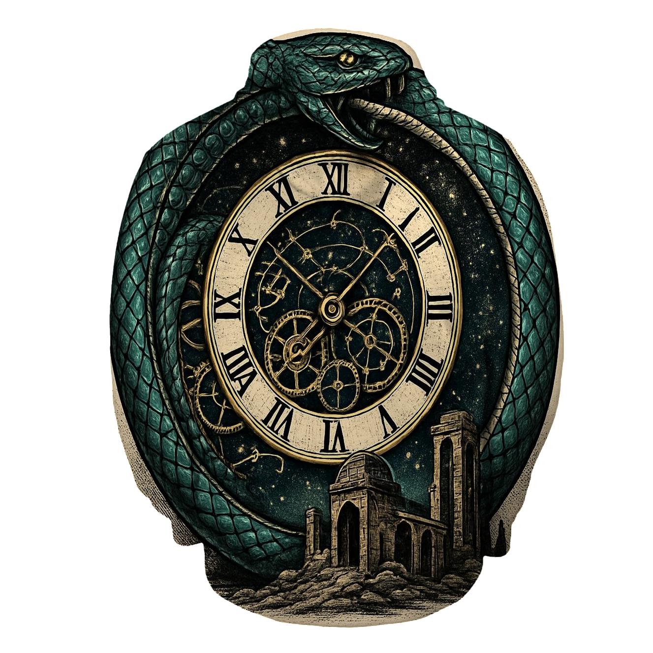 Serpent Clockwork Ouroboros hoodie trends