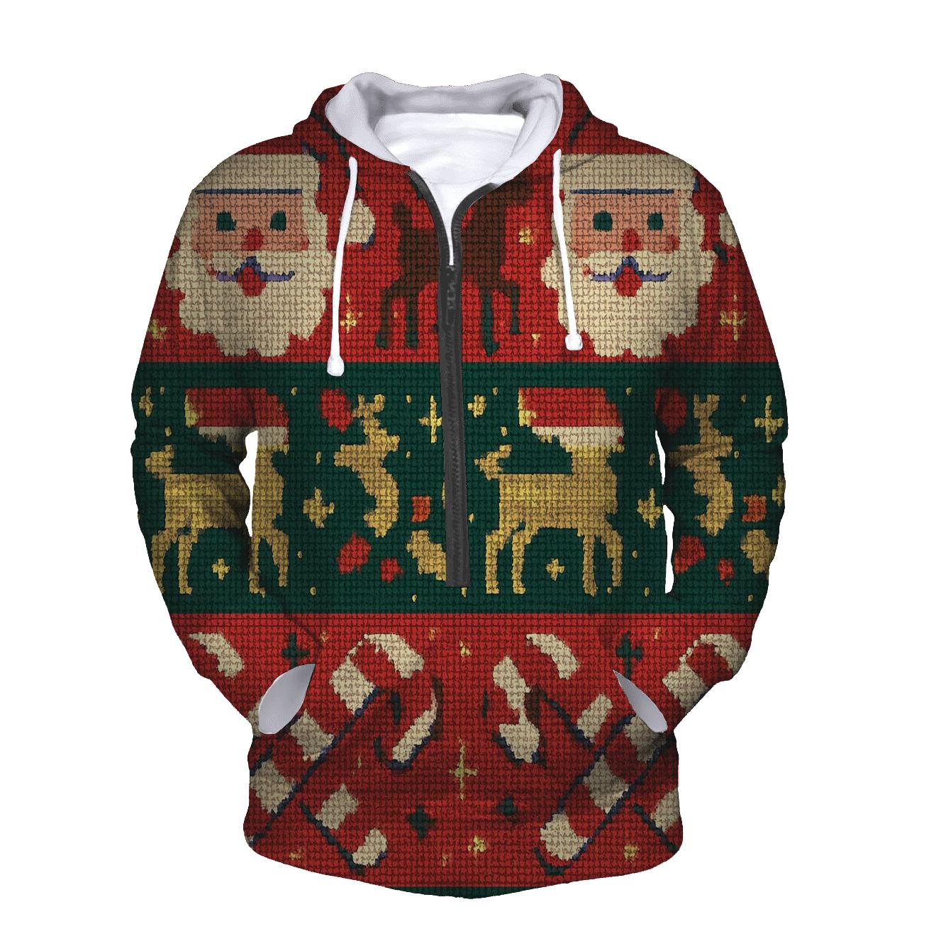 Tinsel Galaxy Sweater Patchwork Design pullover hoodies