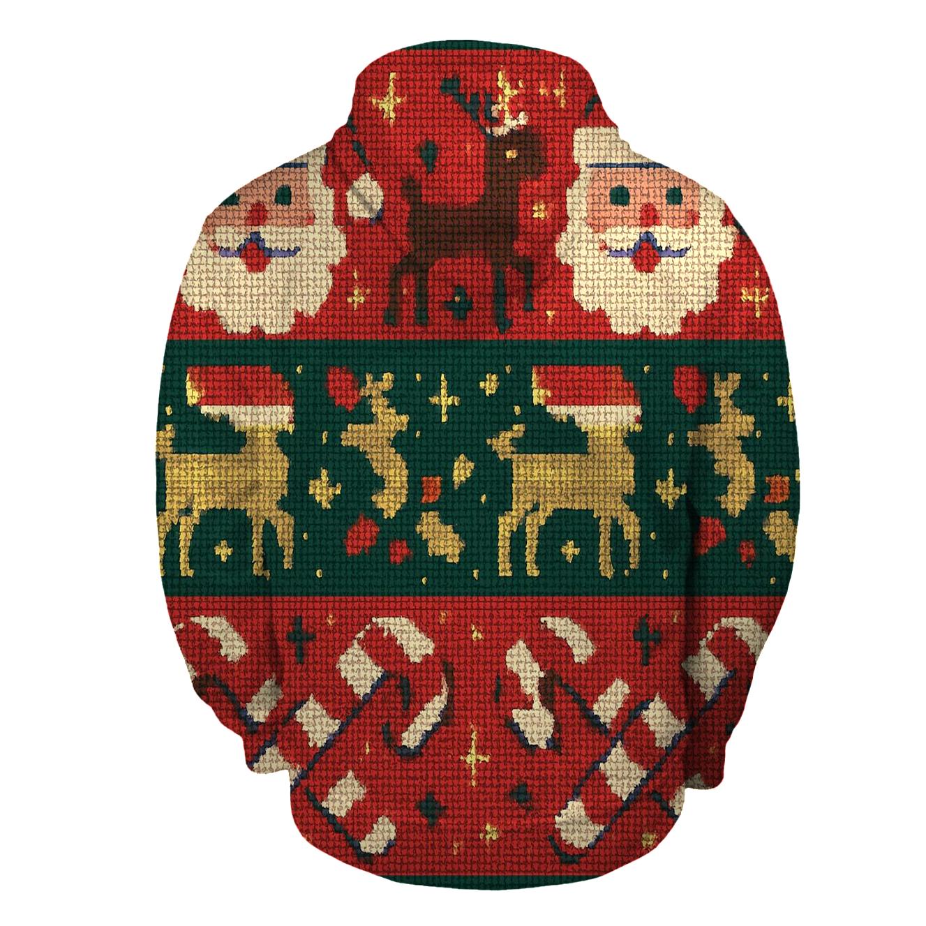 Tinsel Galaxy Sweater Patchwork Design pullover hoodies