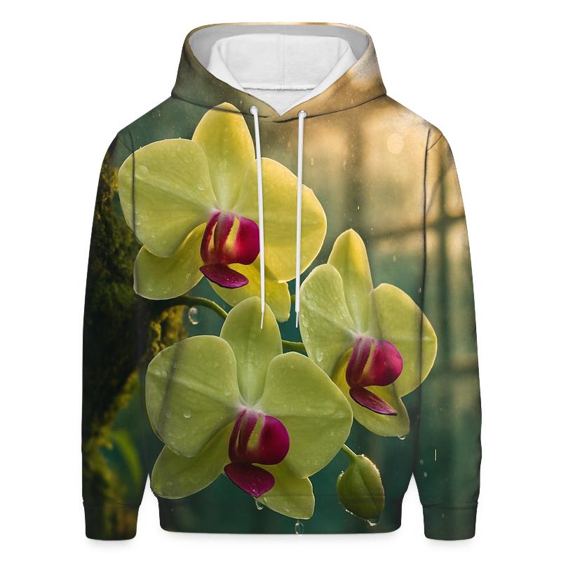 Dawn Orchid Conservatory Mist premium hoodies
