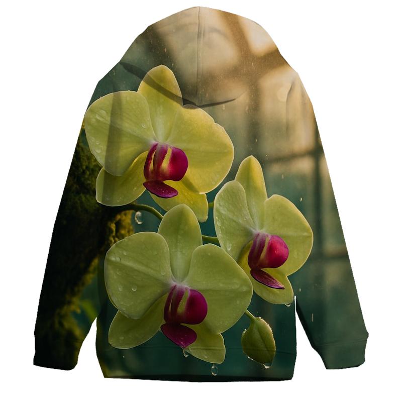 Dawn Orchid Conservatory Mist premium hoodies