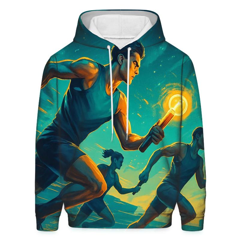 Solar Sprint Relay zip-up hoodies