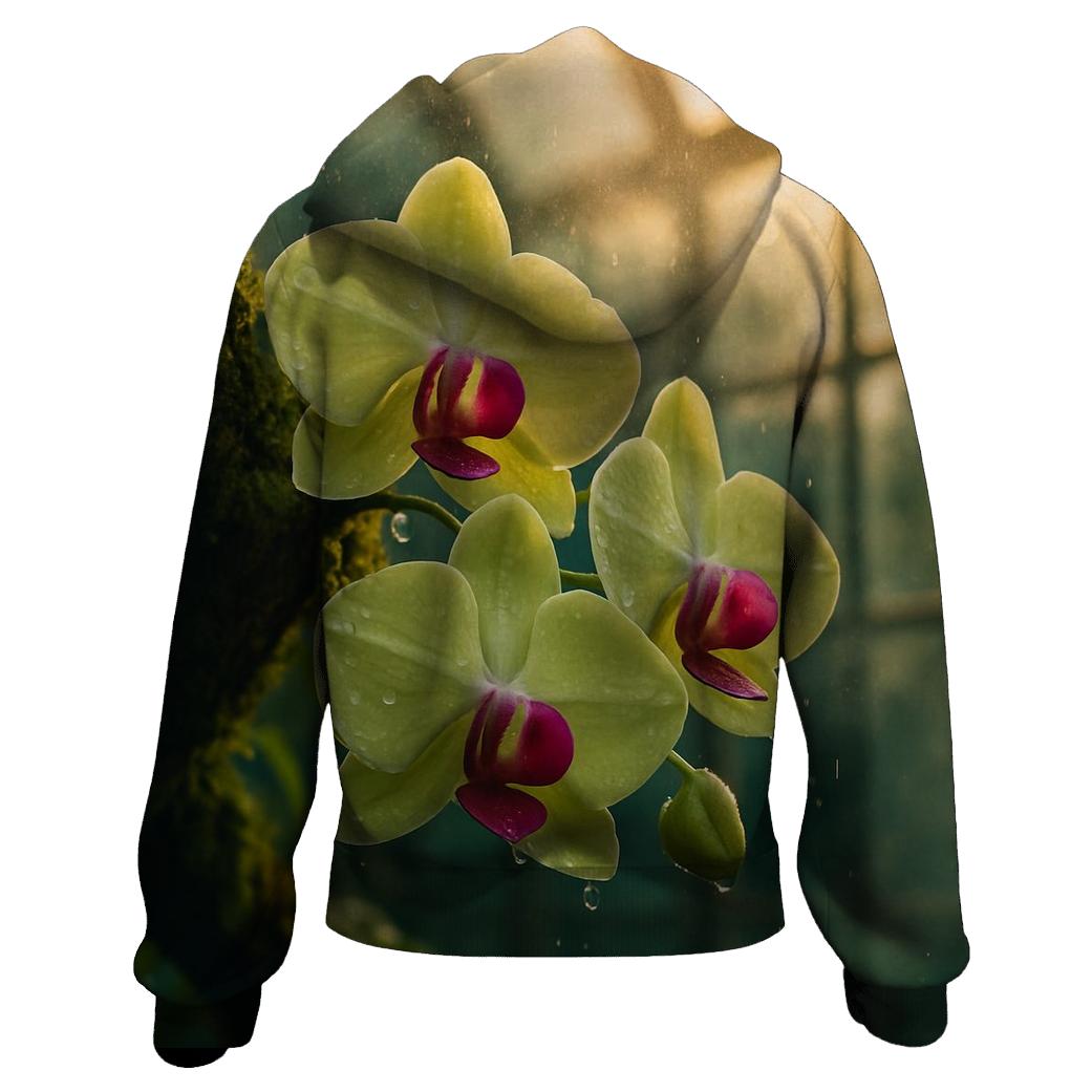 Dawn Orchid Conservatory Mist heavyweight hoodies