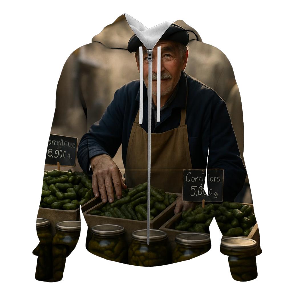 Market Curator Cornichon hoodie styles