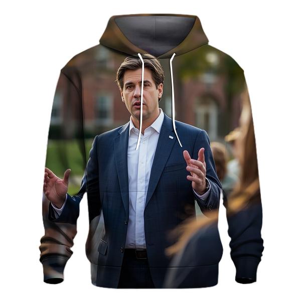 Campus Dialogue With Charlie Kirk zip-up hoodies