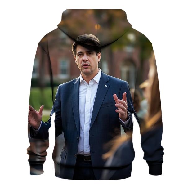 Campus Dialogue With Charlie Kirk zip-up hoodies