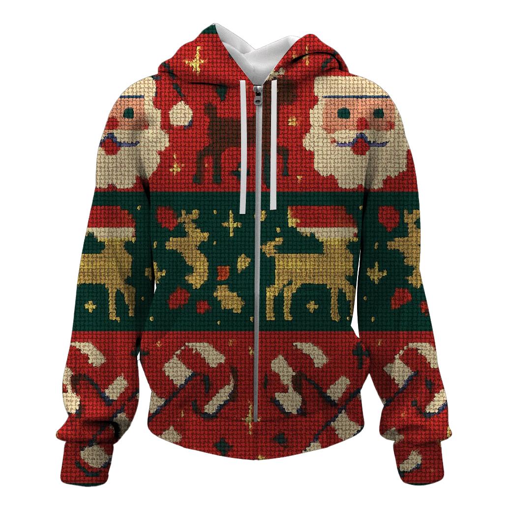 Tinsel Galaxy Sweater Patchwork Design hoodie trends