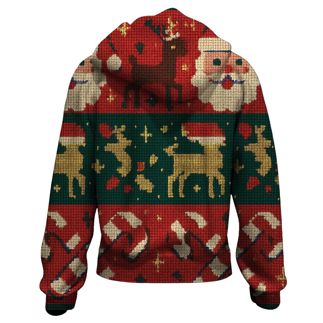 Tinsel Galaxy Sweater Patchwork Design hoodie trends