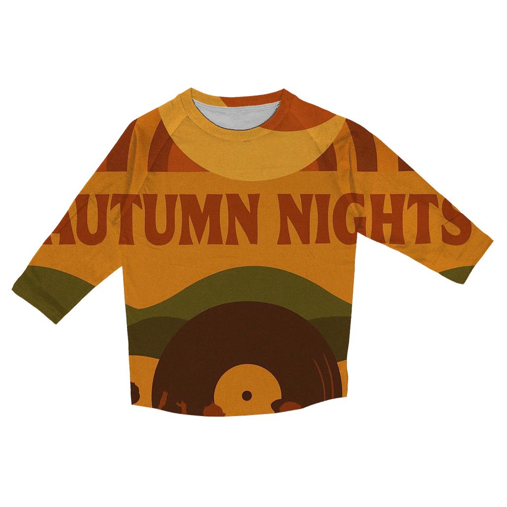 Harvest Moon Groove trendy 3/4 sleeve tops