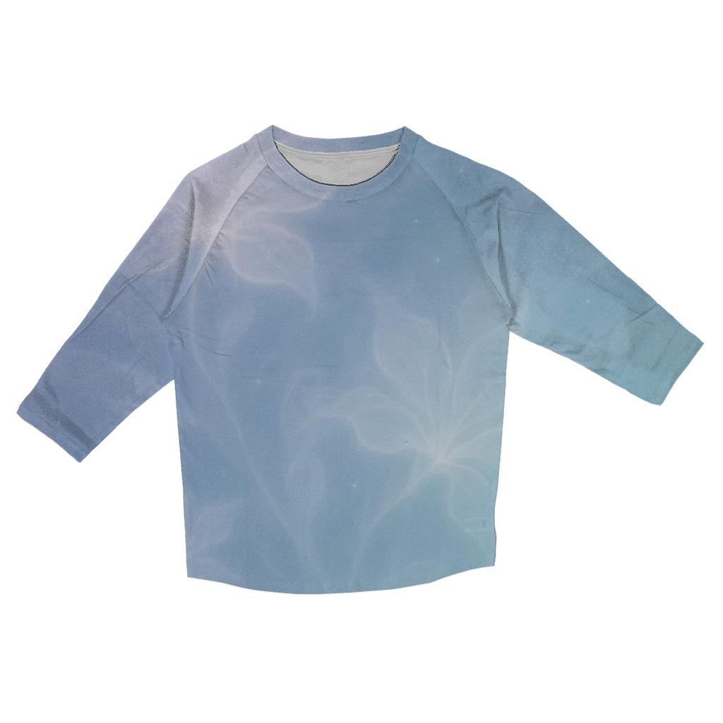 Gradient Smoke Garden cotton quarter sleeve shirts