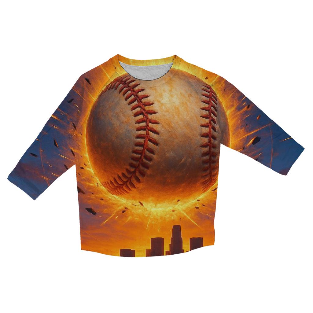 Sunset Homer Halo designer 3/4 sleeve blouses