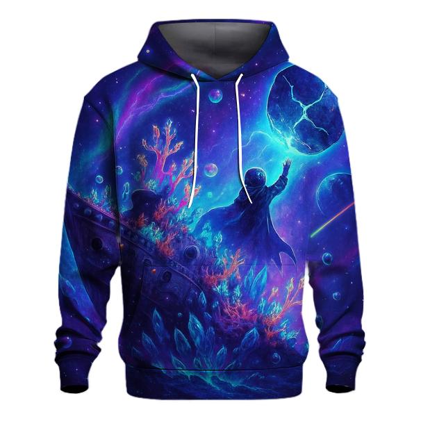 Auroral Shipwreck Galaxy zip-up hoodies