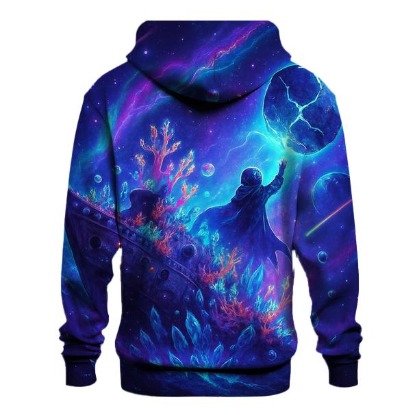 Auroral Shipwreck Galaxy zip-up hoodies