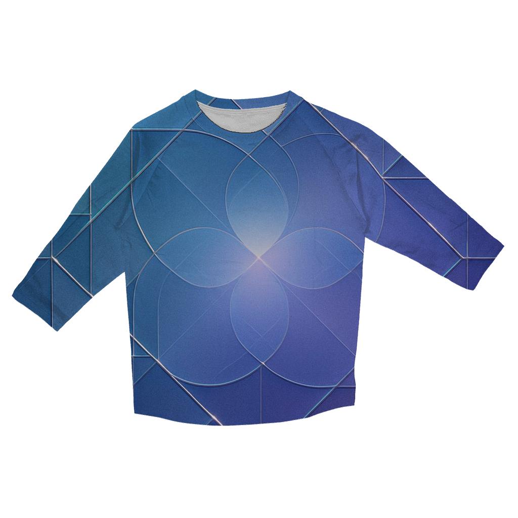 Chromatic Geometry Flux cotton quarter sleeve shirts