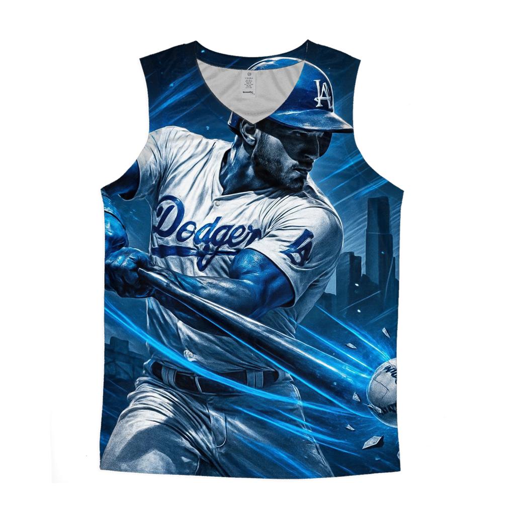 Blue City Swing designer workout tanks