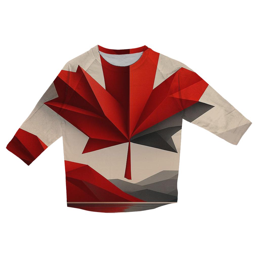 Canada Northern Drift custom 3/4 sleeve shirts
