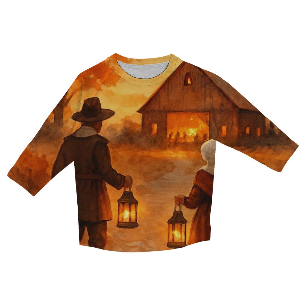 Pilgrim Lantern Walk designer 3/4 sleeve blouses