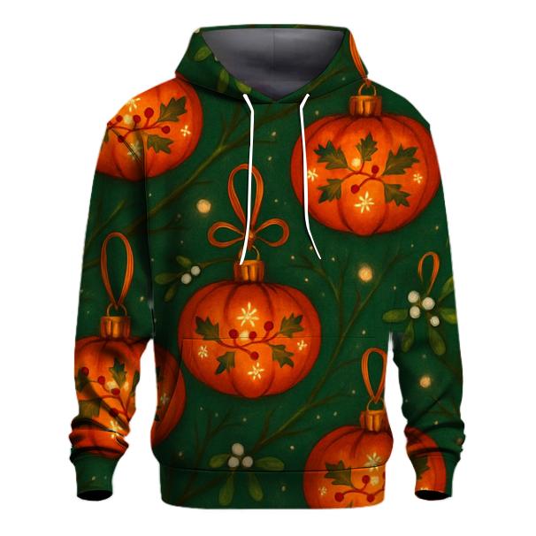 Festive Pumpkin Ornament Tessellation hoodie designs
