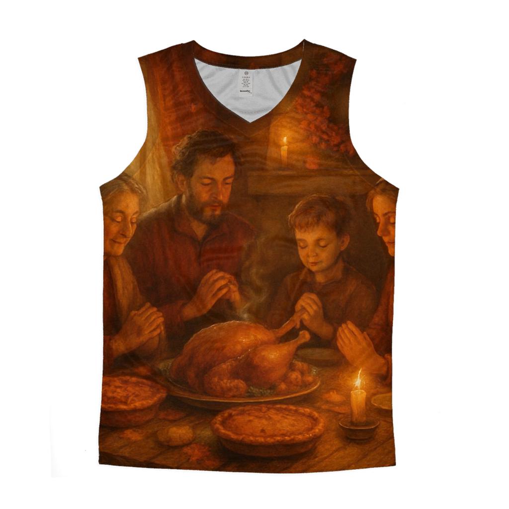 Golden Harvest Hearth personalized athletic tanks