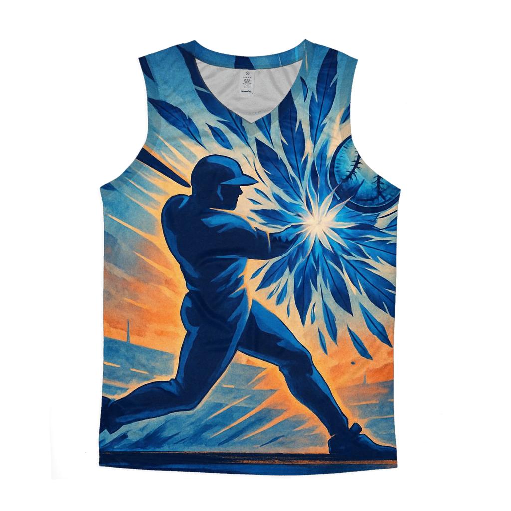 Heroic Swing Blue Jays Edition cotton sleeveless tops