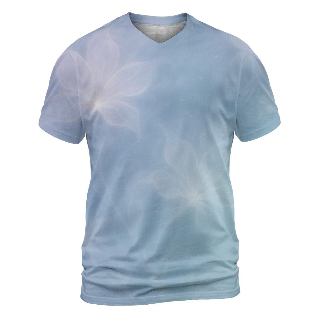 Gradient Smoke Garden designer pattern shirts