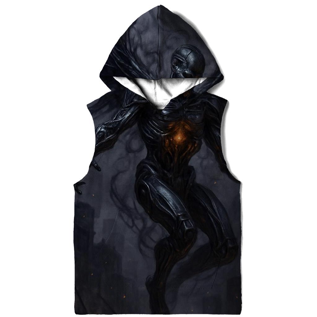 Fallen Angel Of Nightsteel zip-up hoodies