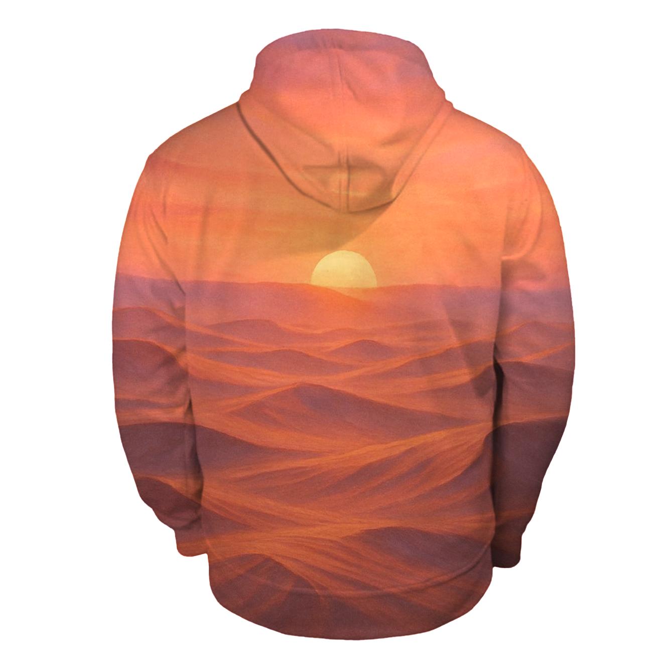 Coral Dune Horizon lightweight hoodies