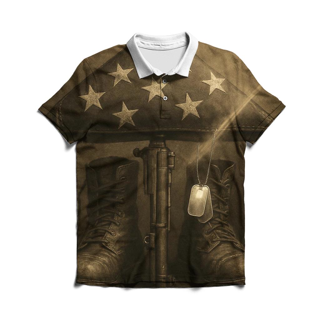 Folded Honor Relic casual sports polo shirts