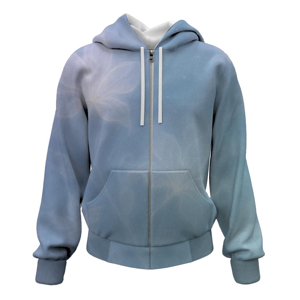 Gradient Smoke Garden custom hoodies
