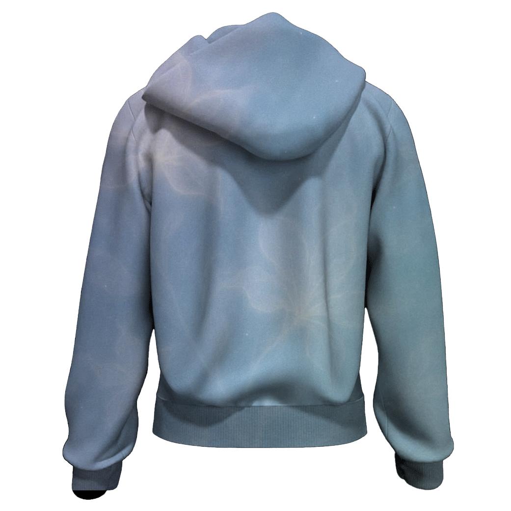 Gradient Smoke Garden custom hoodies