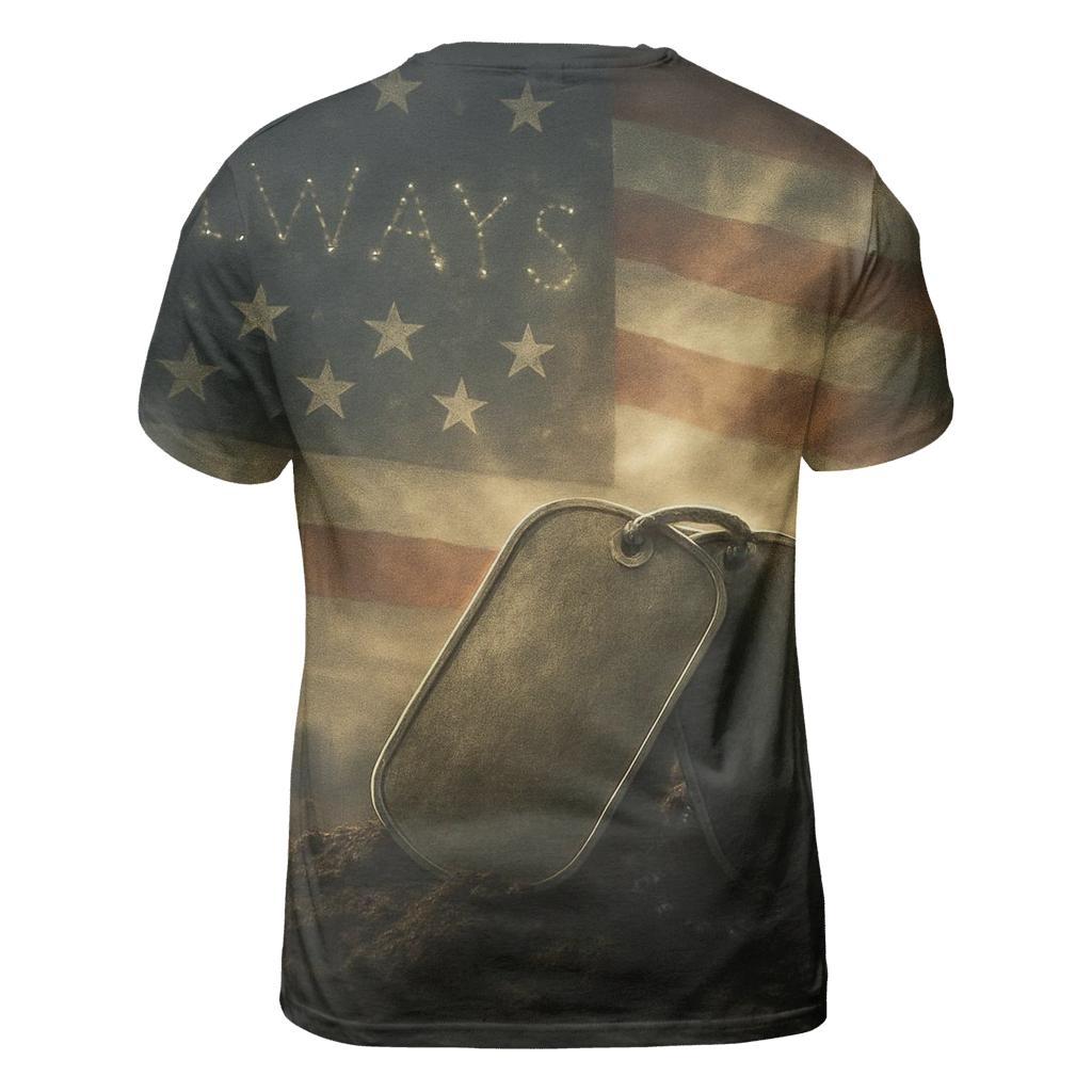 Dog Tags At Dusk designer pattern shirts