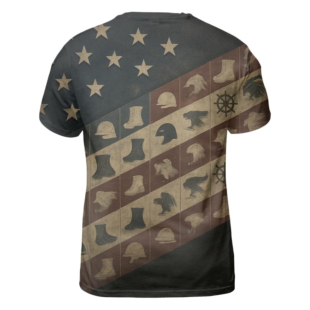 Guardians Stripe Mosaic custom all-over print shirts