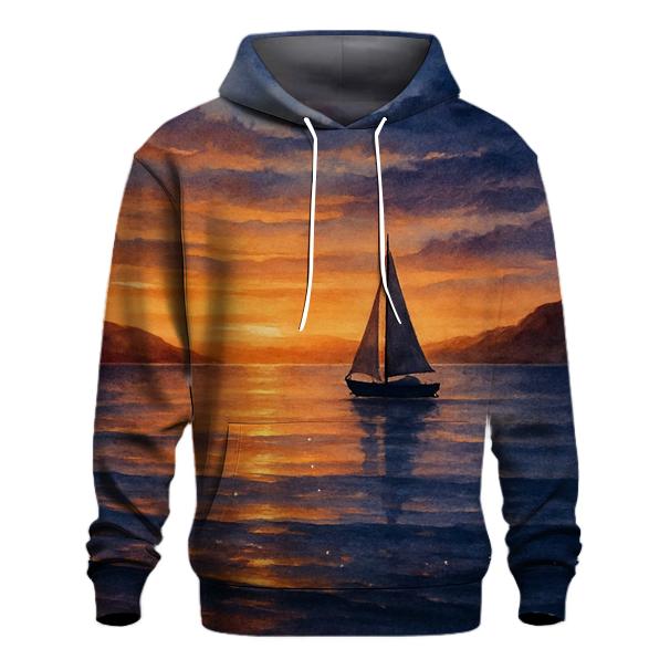 Amber Tide Reflection hoodie trends