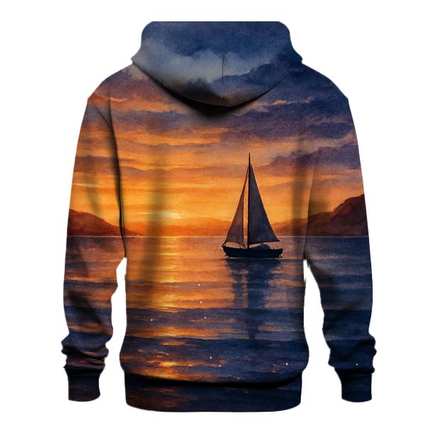 Amber Tide Reflection hoodie trends