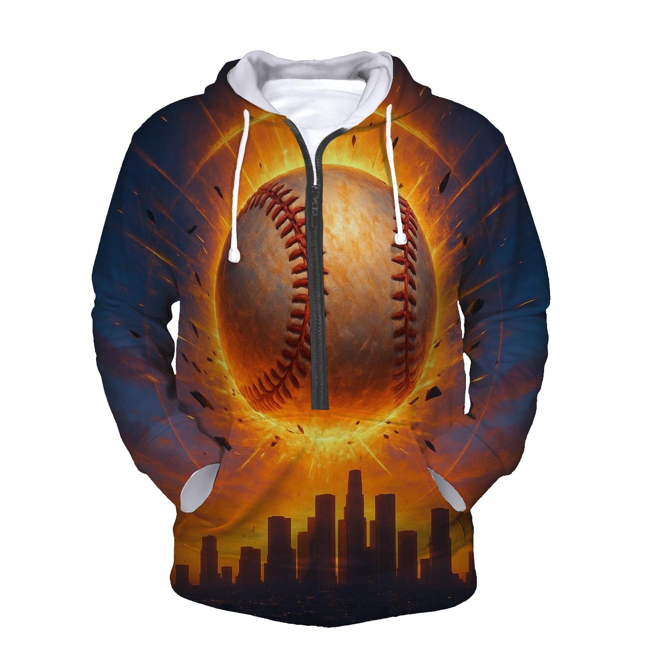Sunset Homer Halo hoodie trends