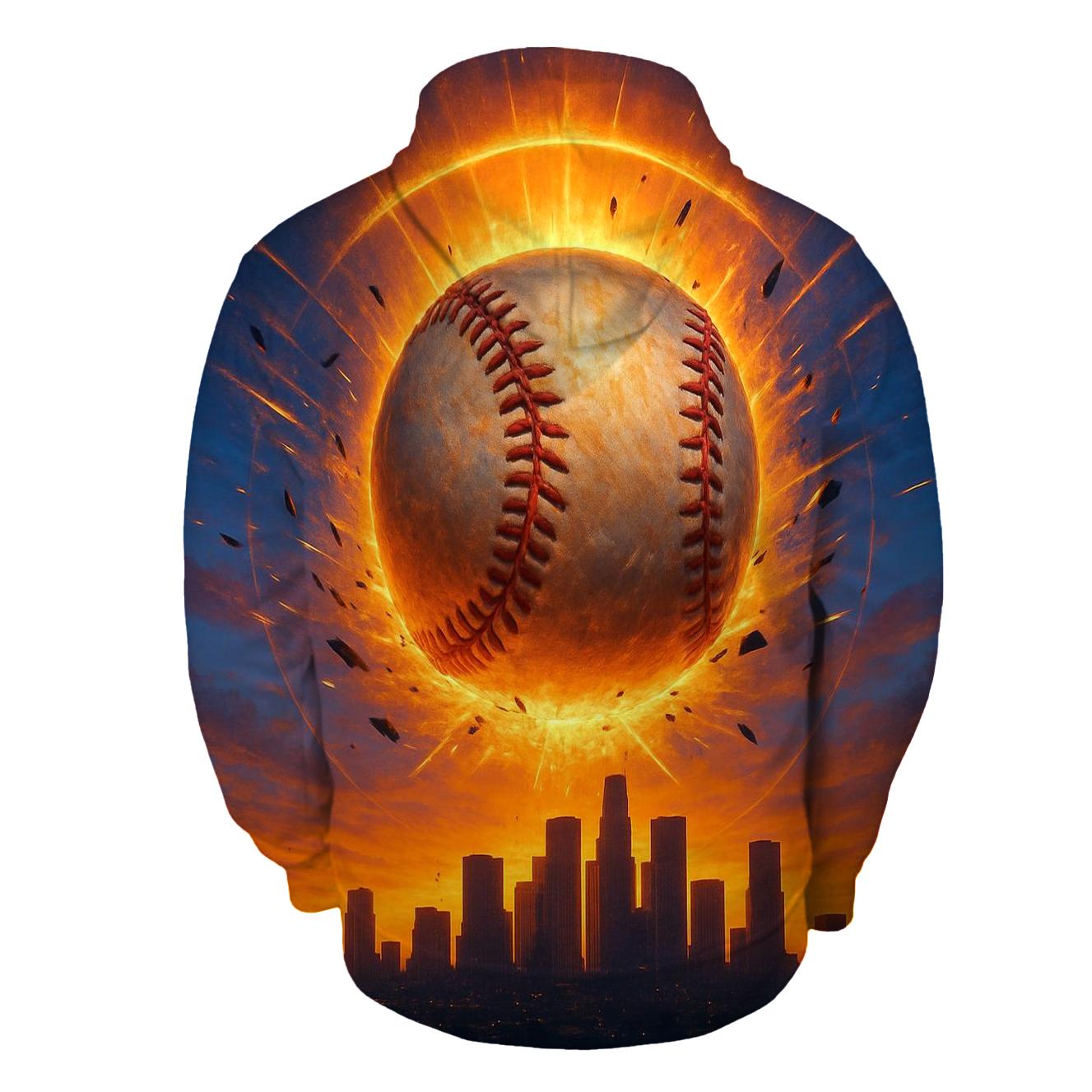 Sunset Homer Halo hoodie trends