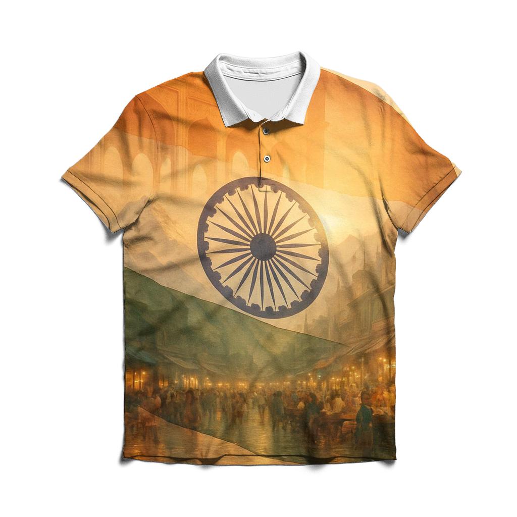 India Double Exposure Heritage designer slim fit polos