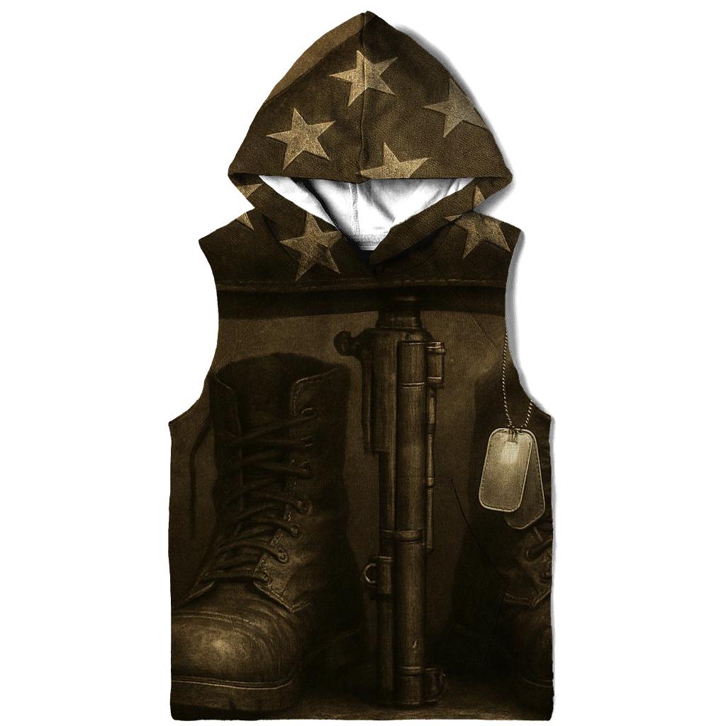 Folded Honor Relic embroidered hoodies