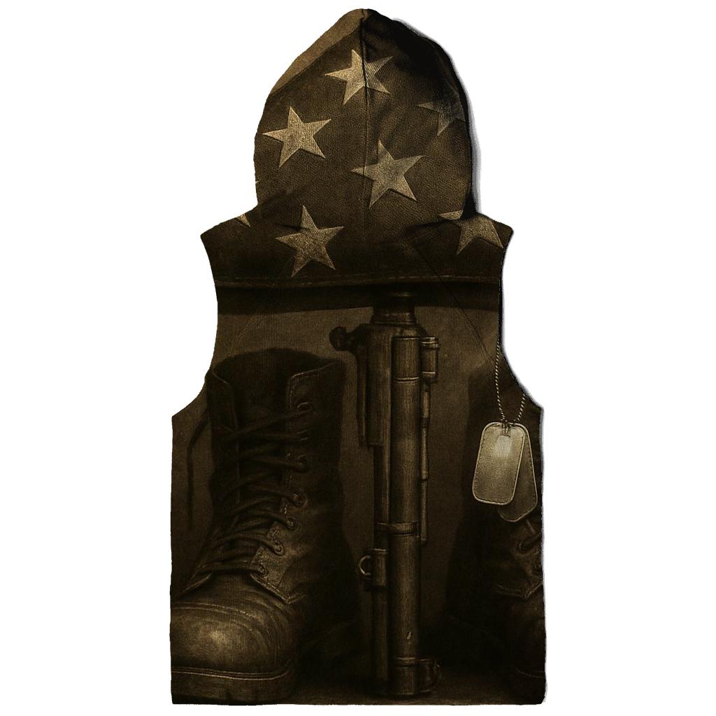 Folded Honor Relic embroidered hoodies