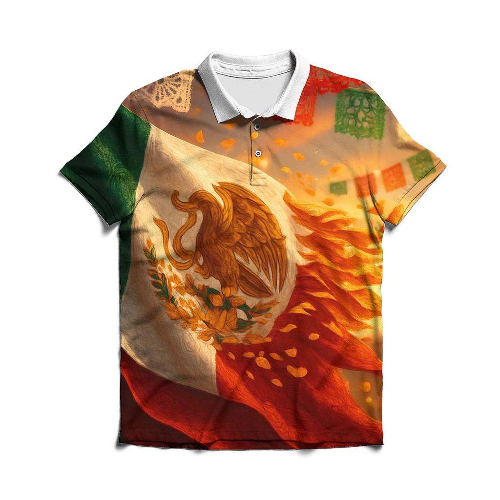 Mexico Dia De Vida personalized polo shirts