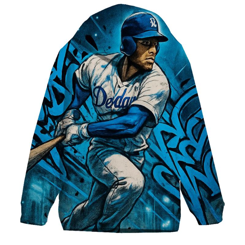 Graffiti Rally Charge lightweight hoodies