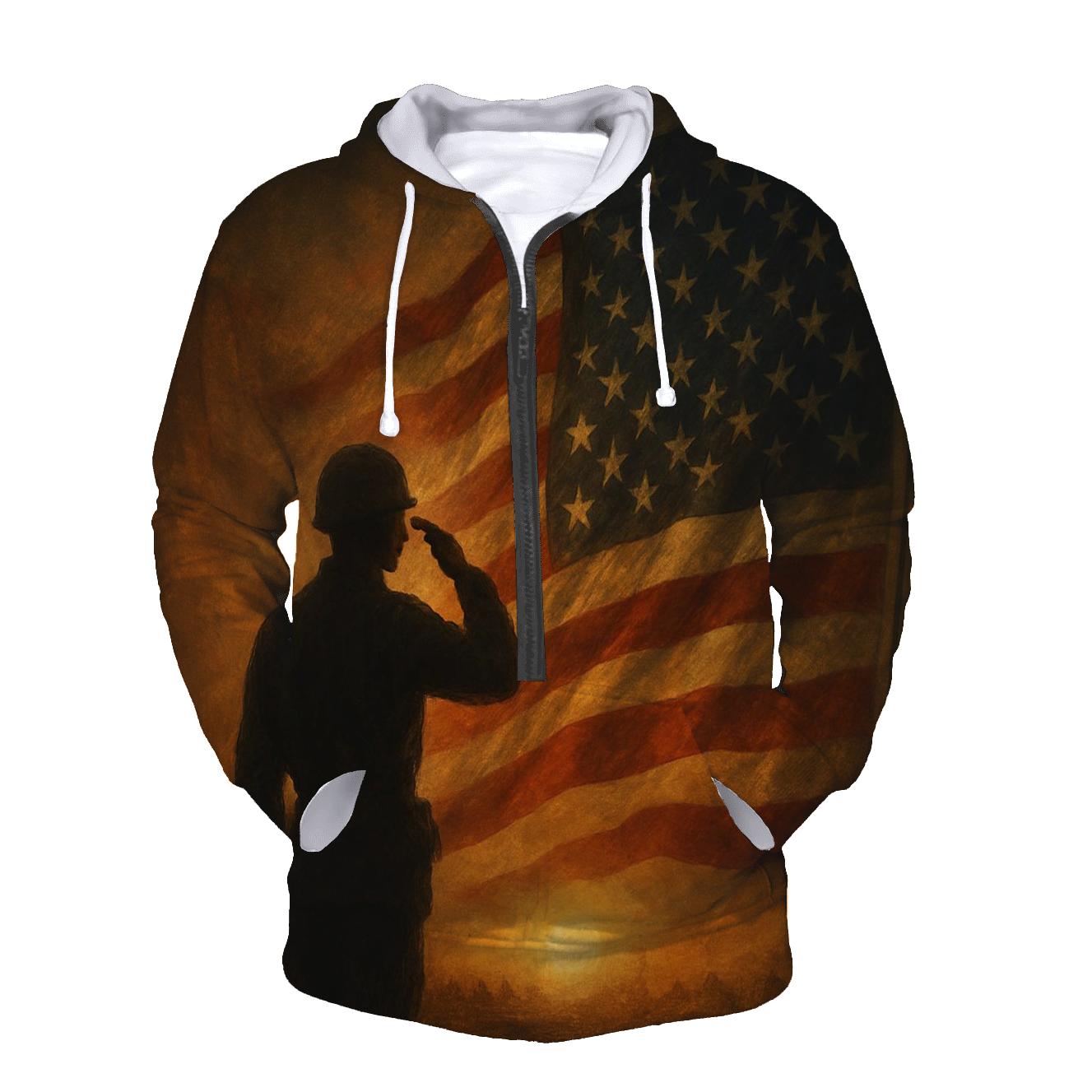 Flag Of Dawn Sentinel graphic hoodies