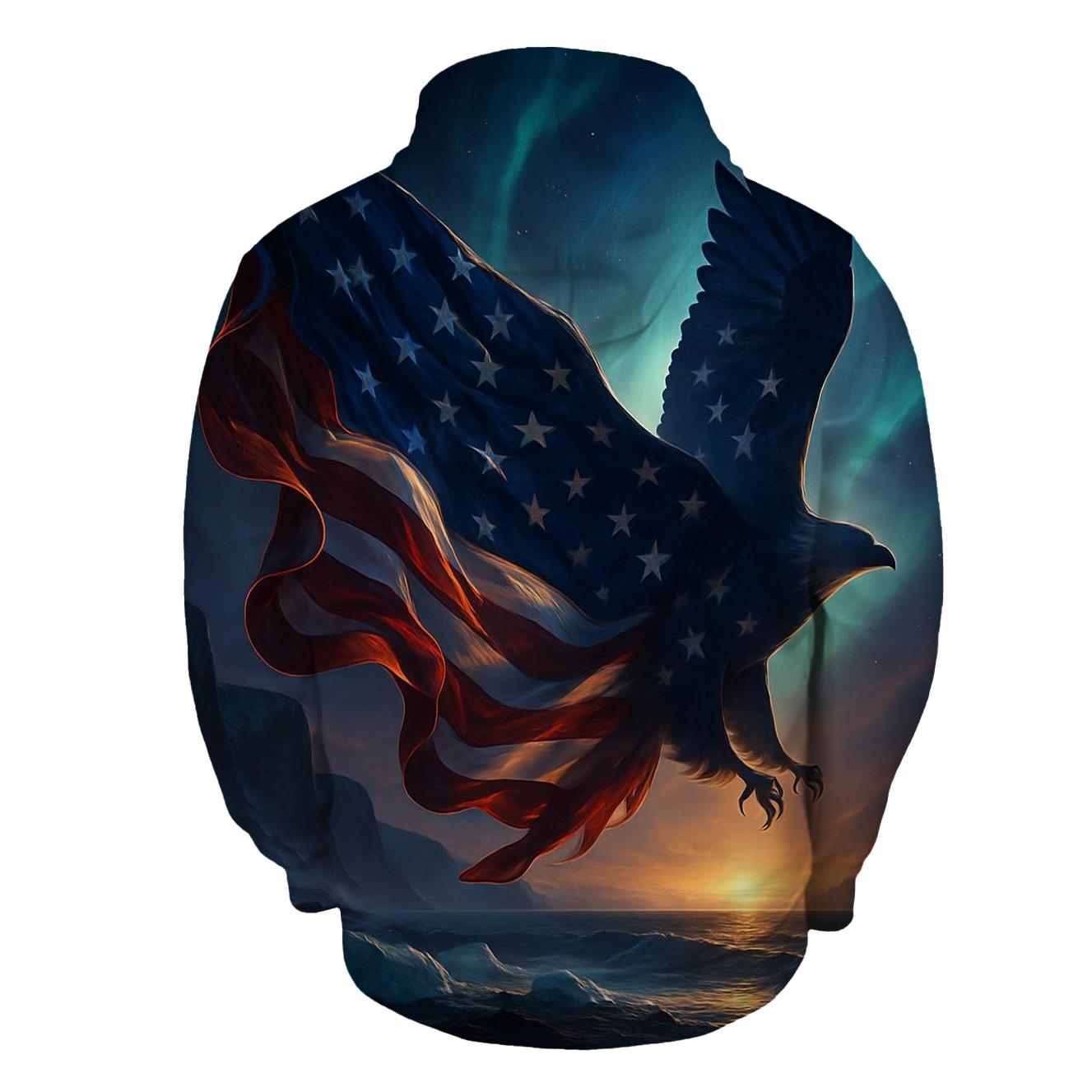 Aurora Stripes designer hoodies